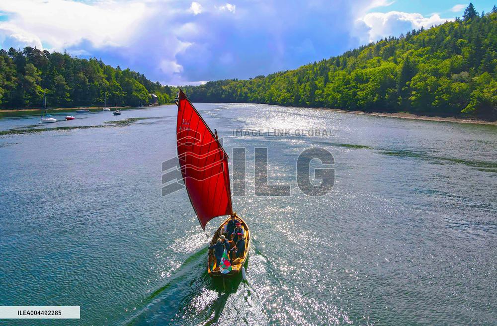 Illustration - Aerial View of France