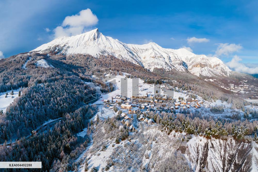 Illustration - Aerial View of France