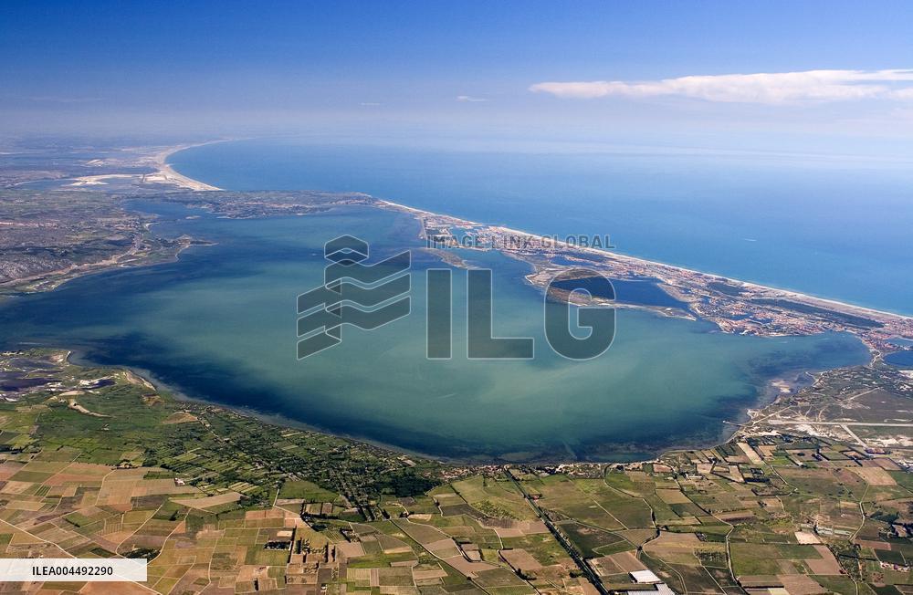 Illustration - Aerial View of France