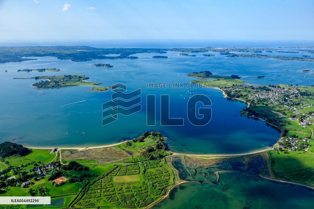 Illustration - Aerial View of France