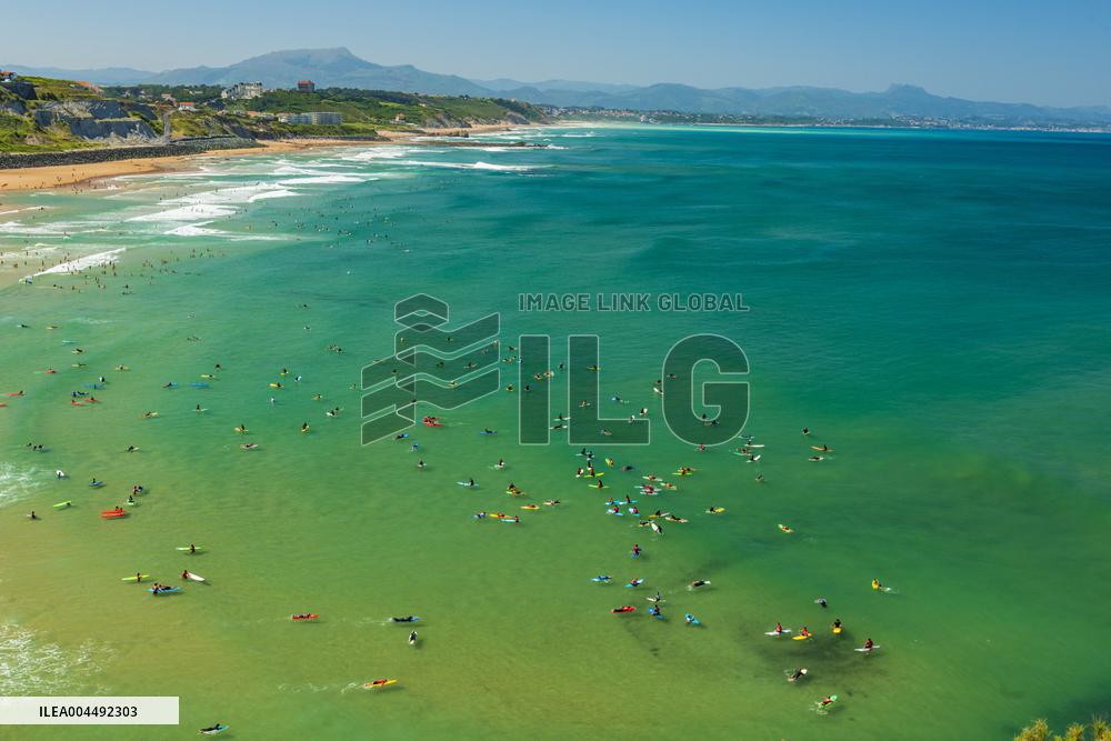 Illustration - Aerial View of France