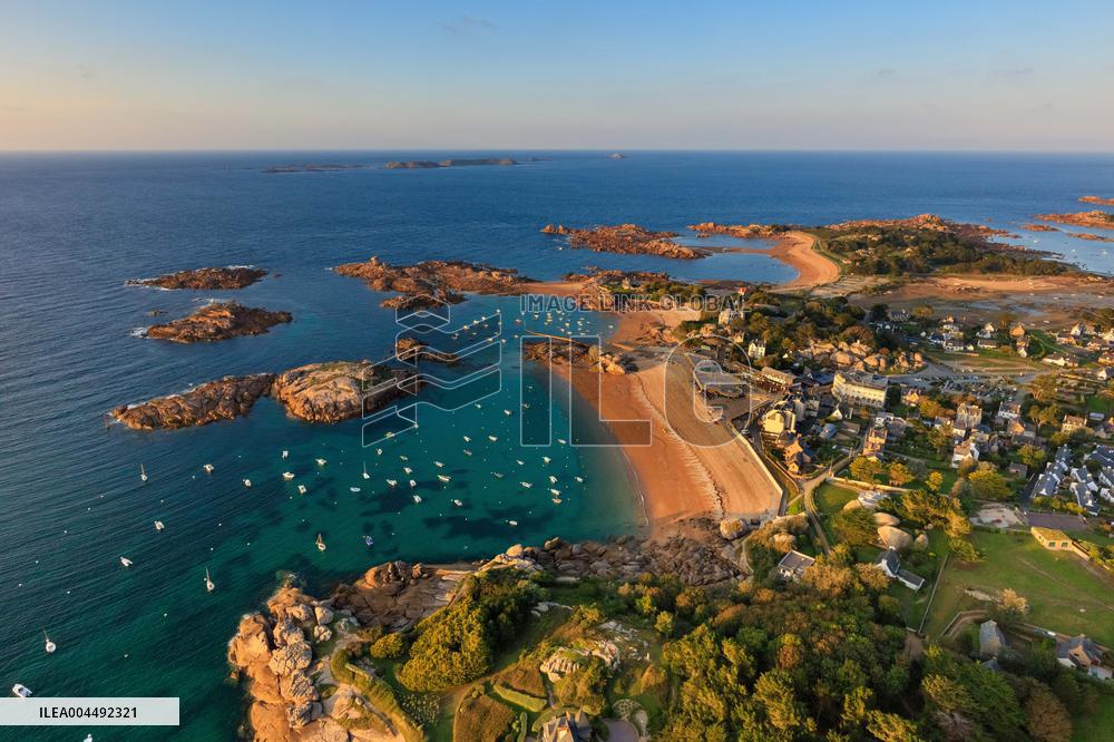 Illustration - Aerial View of France