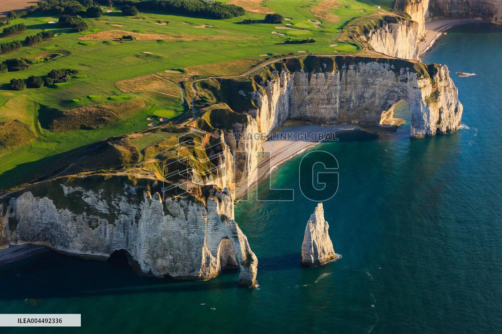 Illustration - Aerial View of France