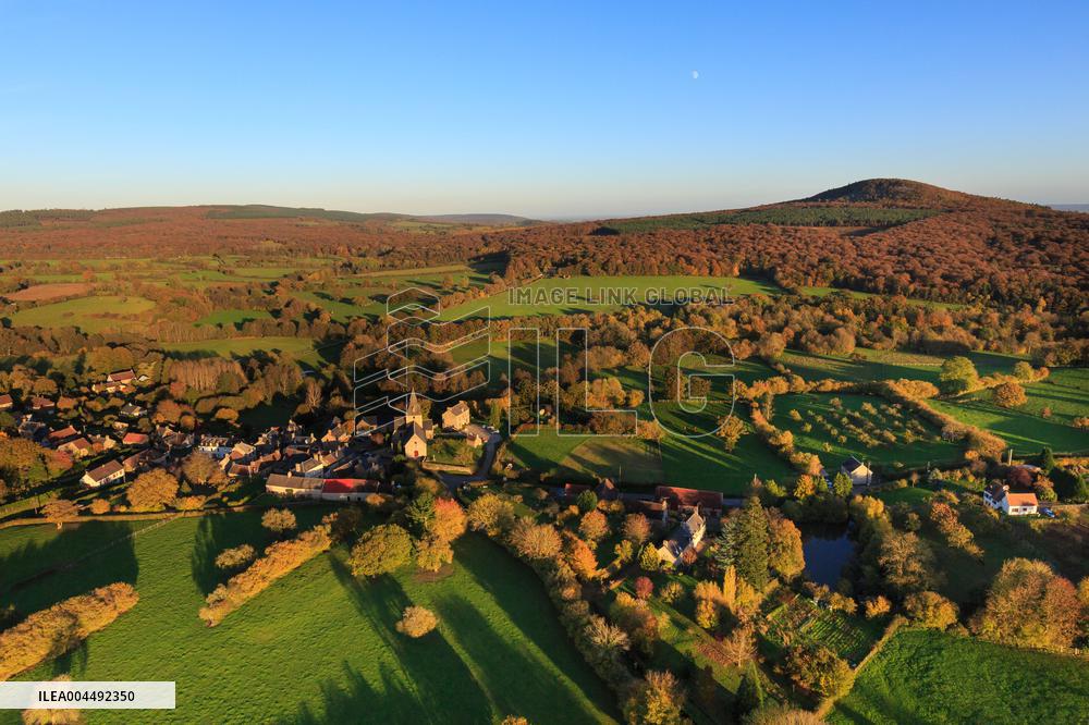 Illustration - Aerial View of France