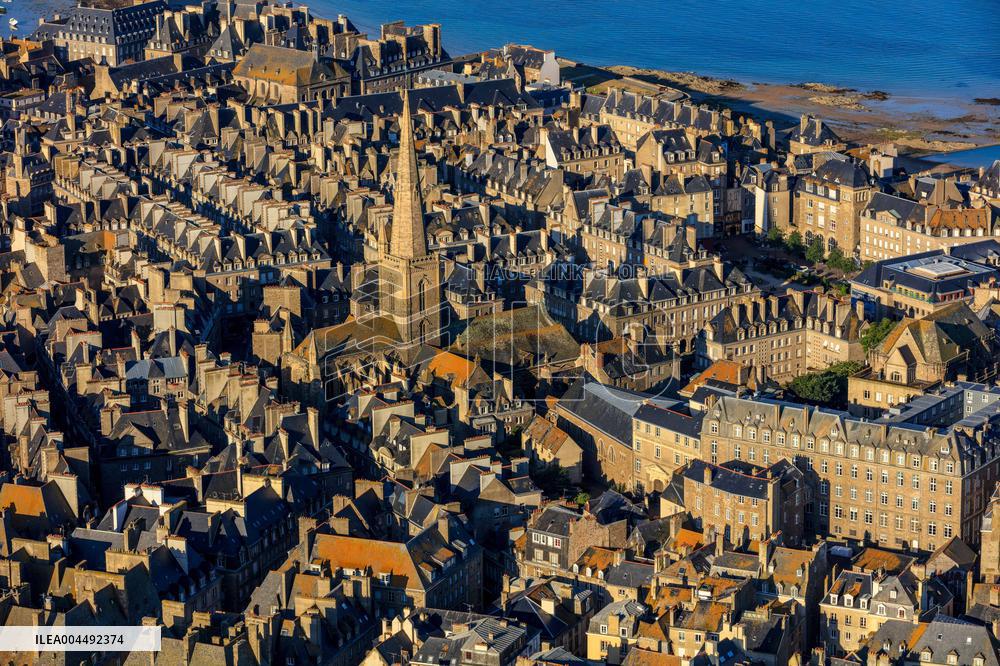 Illustration - Aerial View of France