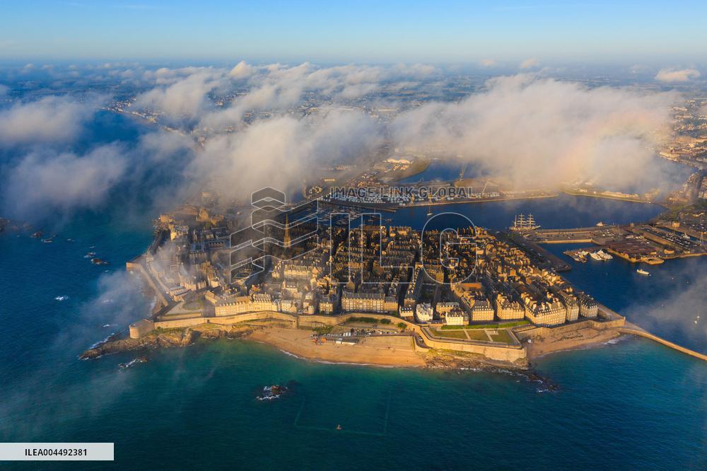 Illustration - Aerial View of France