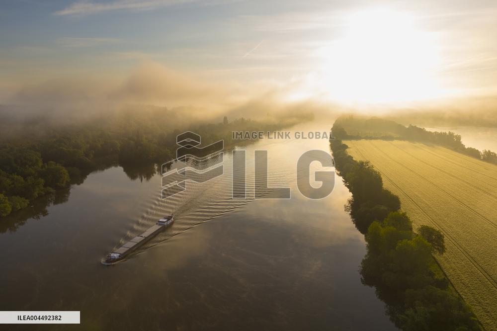 Illustration - Aerial View of France