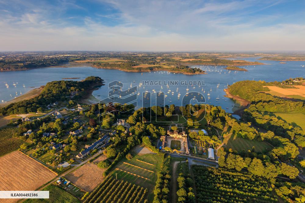 Illustration - Aerial View of France