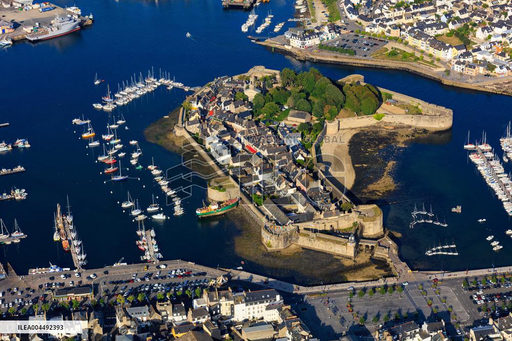 Illustration - Aerial View of France
