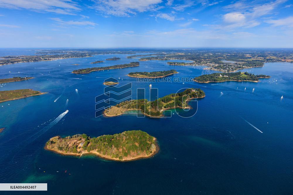 Illustration - Aerial View of France