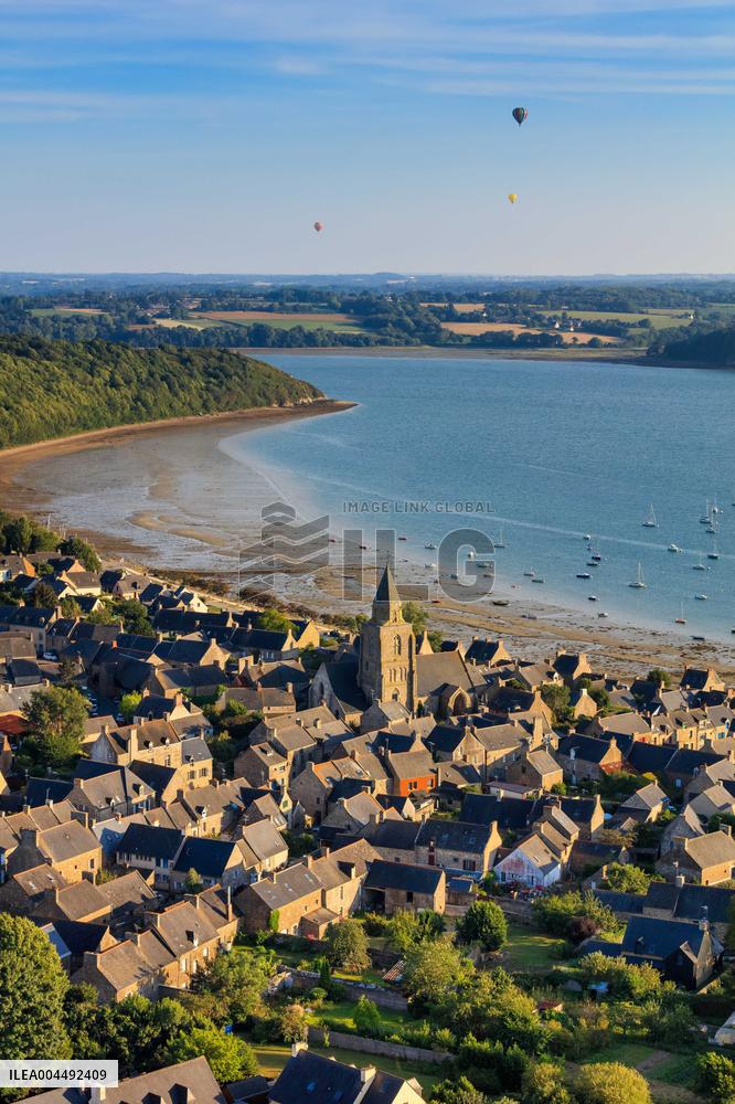 Illustration - Aerial View of France