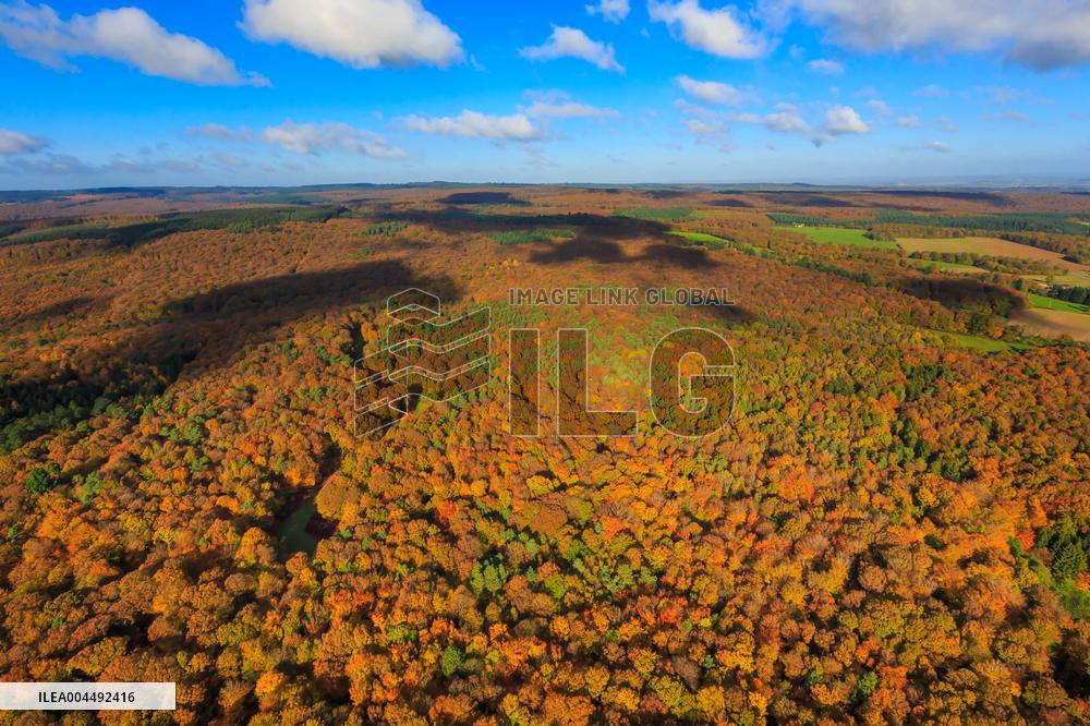 Illustration - Aerial View of France