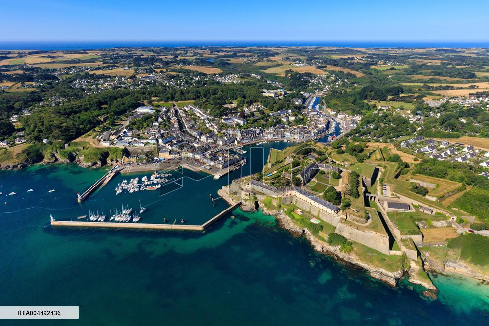 Illustration - Aerial View of France