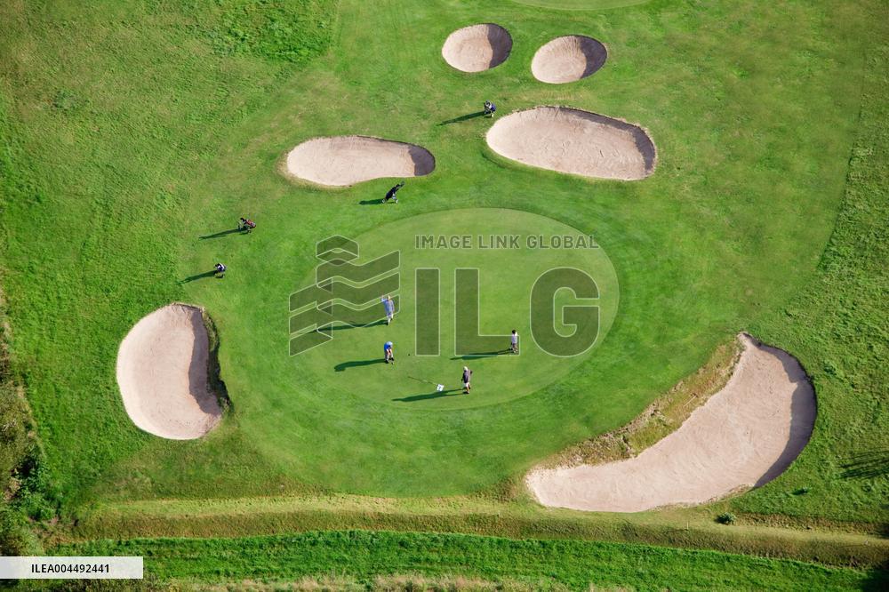 Illustration - Aerial View of France