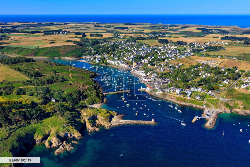 Illustration - Aerial View of France