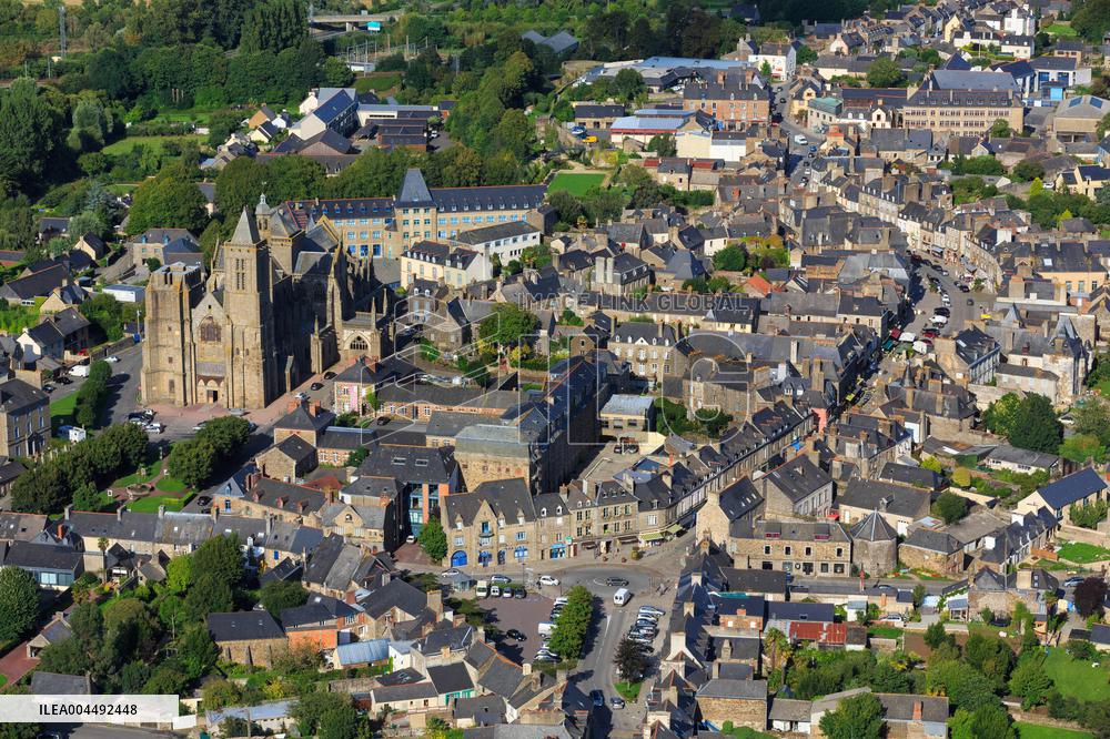 Illustration - Aerial View of France