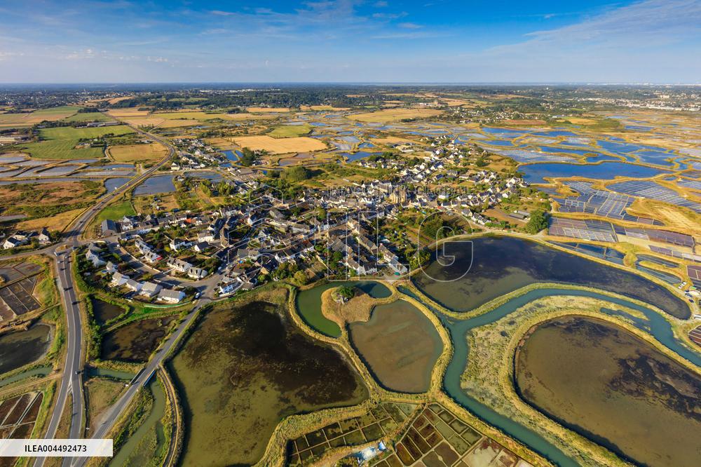 Illustration - Aerial View of France