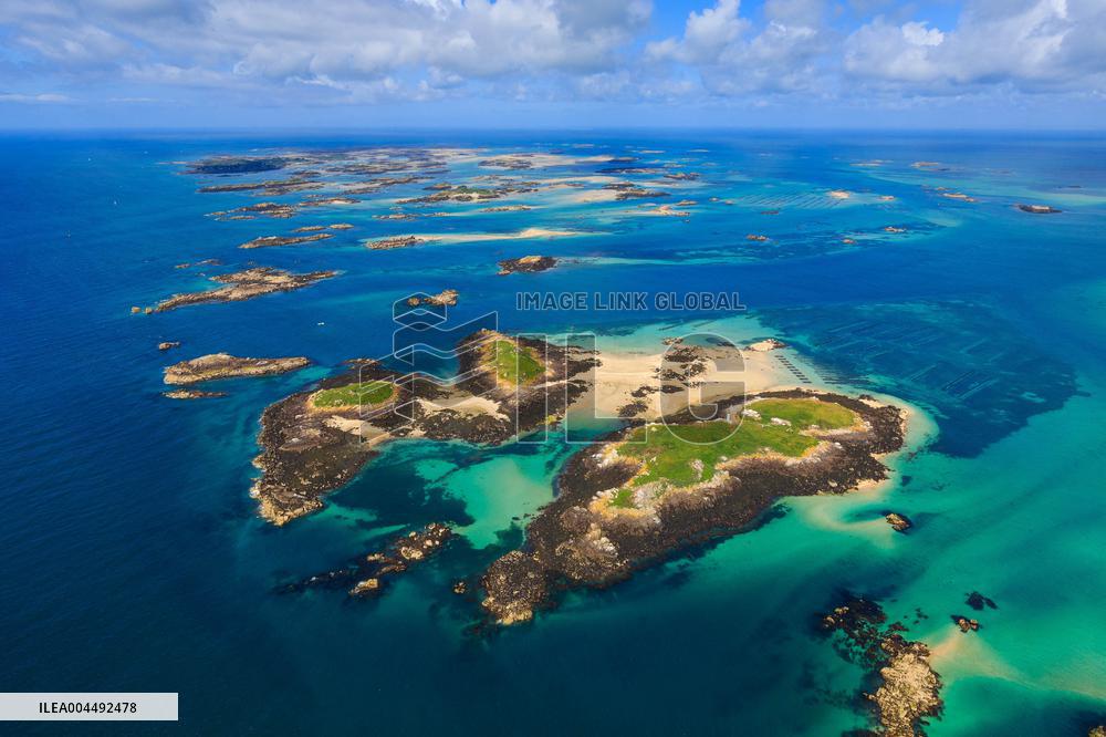 Illustration - Aerial View of France