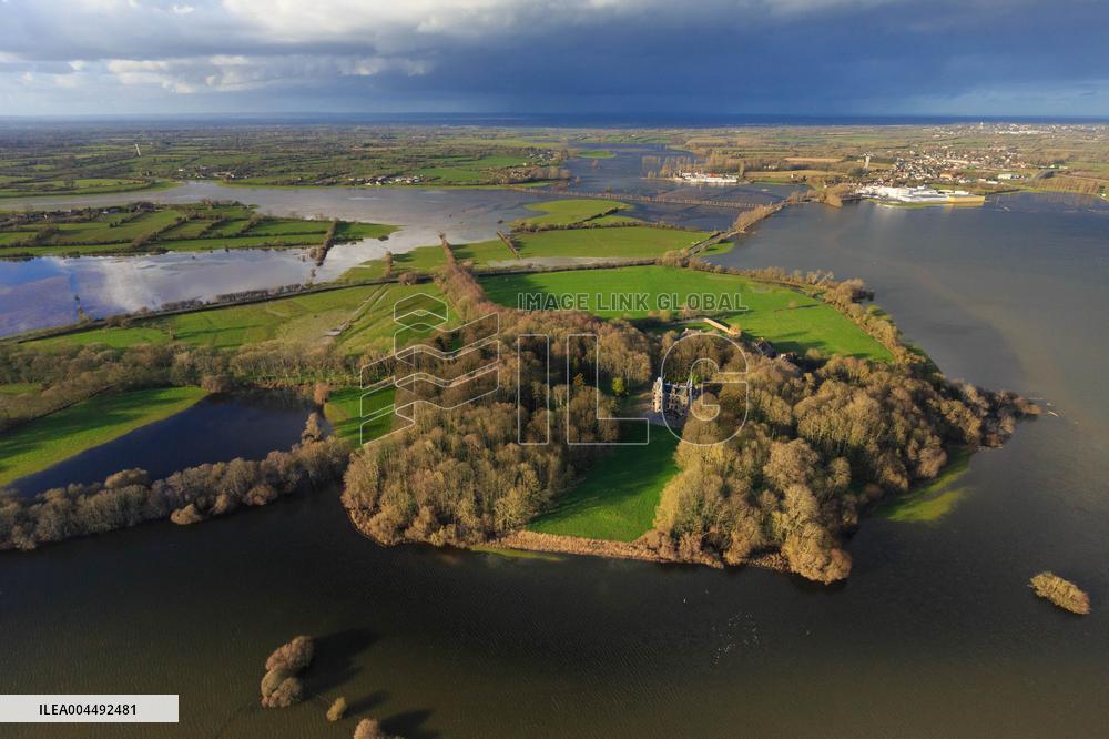 Illustration - Aerial View of France