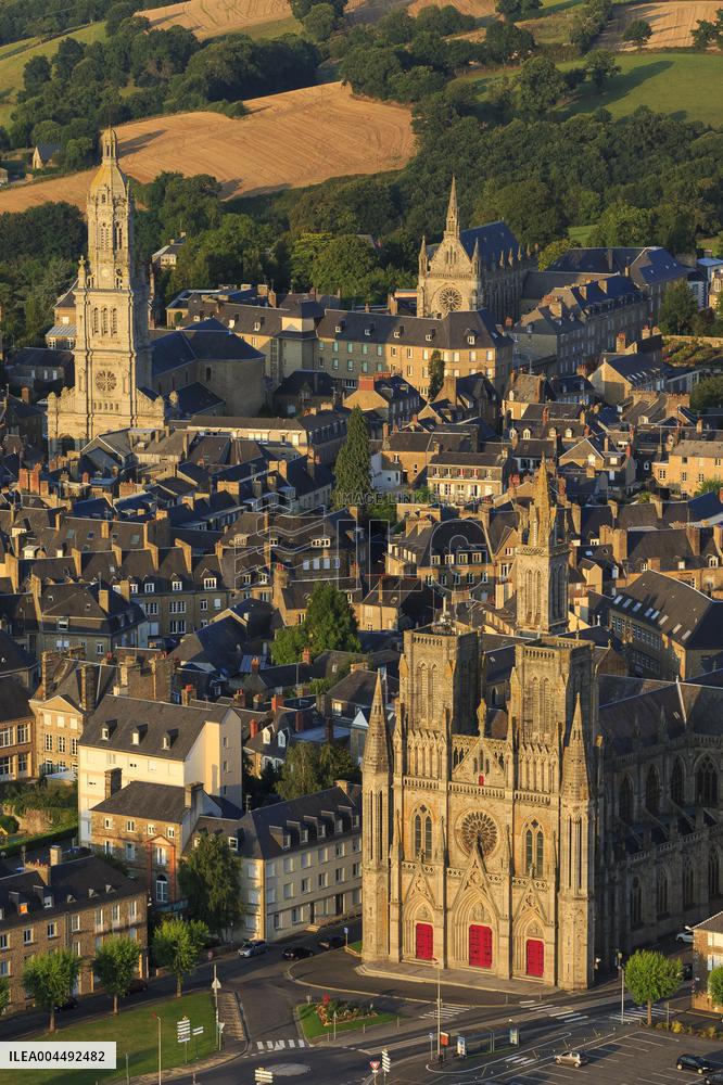 Illustration - Aerial View of France