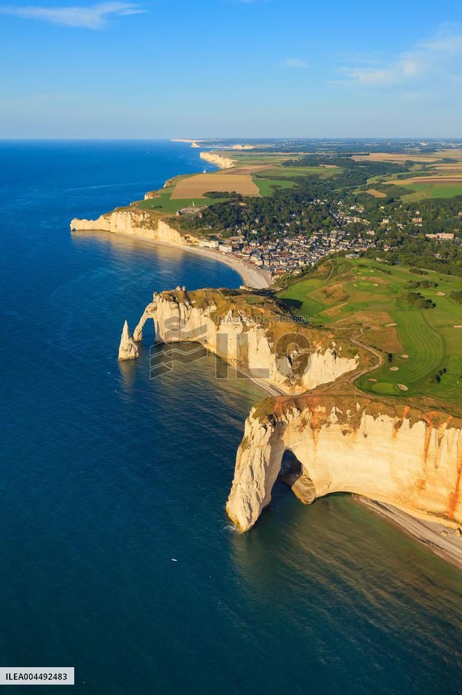 Illustration - Aerial View of France