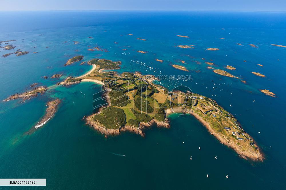 Illustration - Aerial View of France