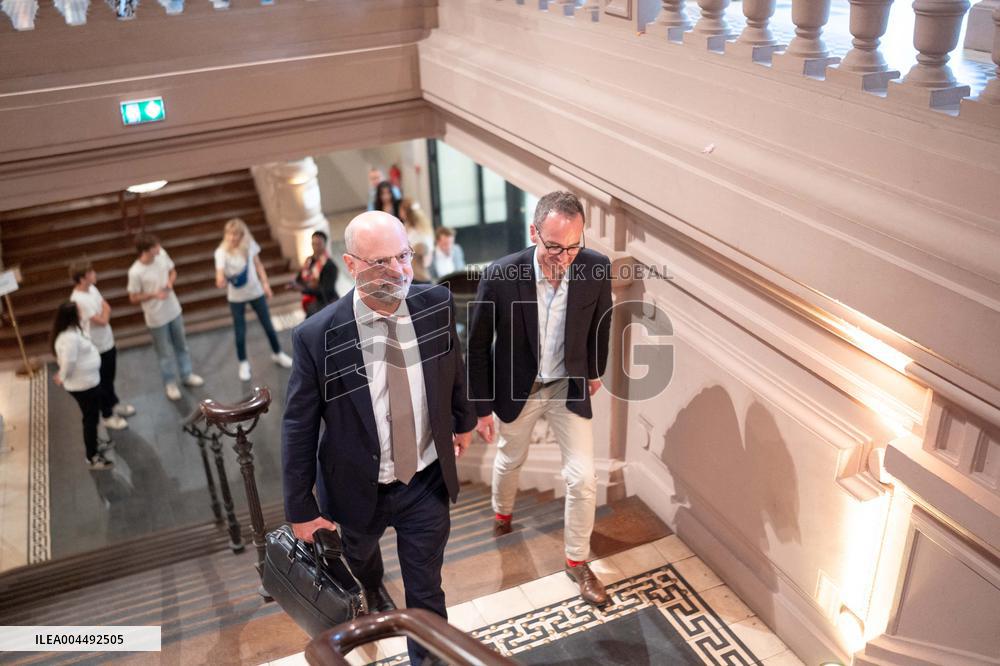 Pierre-Yves Bournazel launch of his mayoral election campaign for the city of Paris AJ