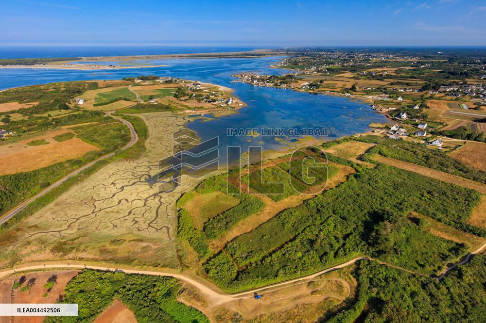 Illustration - Aerial View of France