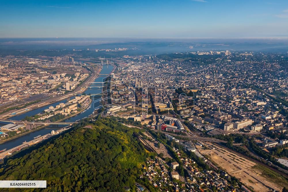 Illustration - Aerial View of France