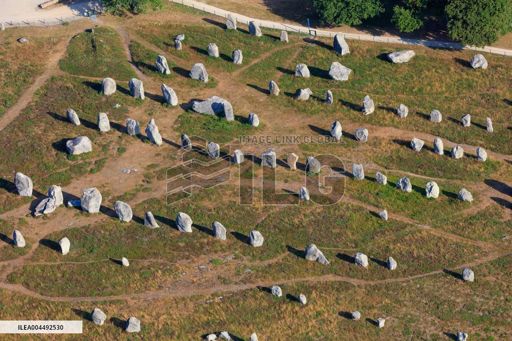 Illustration - Aerial View of France