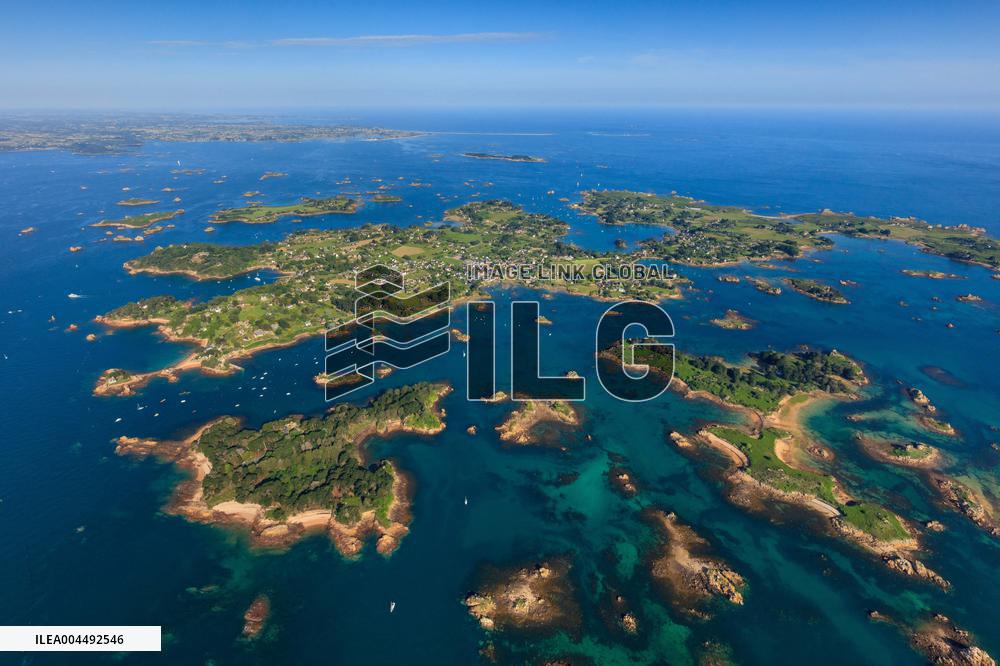 Illustration - Aerial View of France
