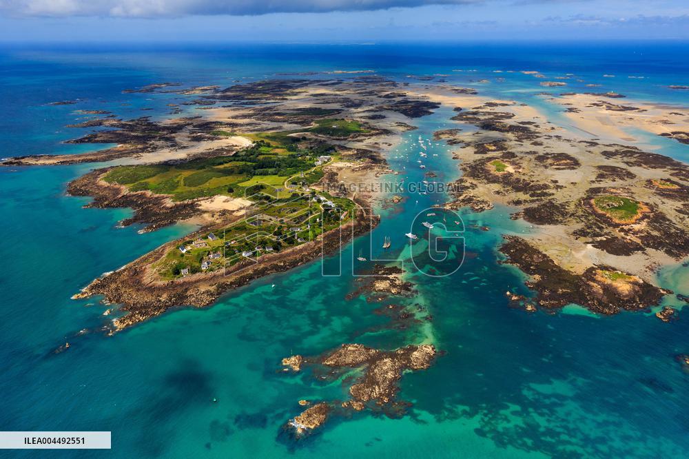 Illustration - Aerial View of France