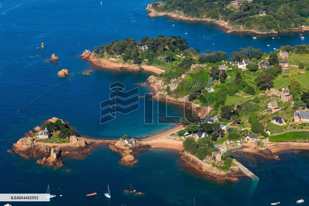 Illustration - Aerial View of France