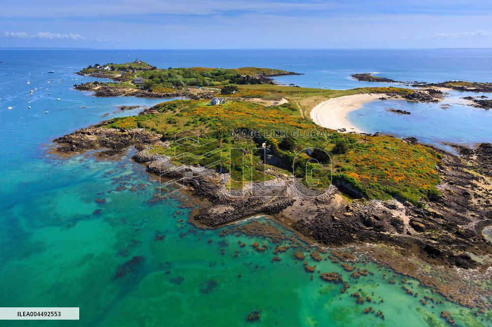 Illustration - Aerial View of France