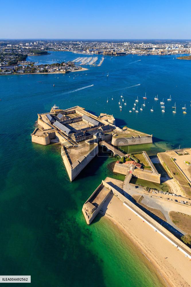 Illustration - Aerial View of France
