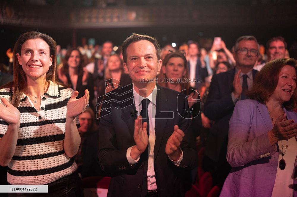 Pierre-Yves Bournazel launch of his mayoral election campaign for the city of Paris AJ