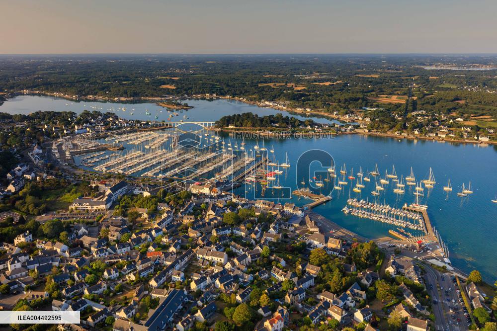 Illustration - Aerial View of France