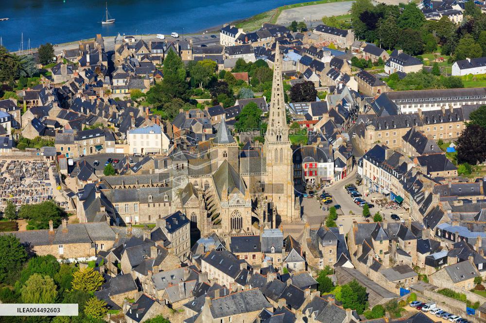 Illustration - Aerial View of France
