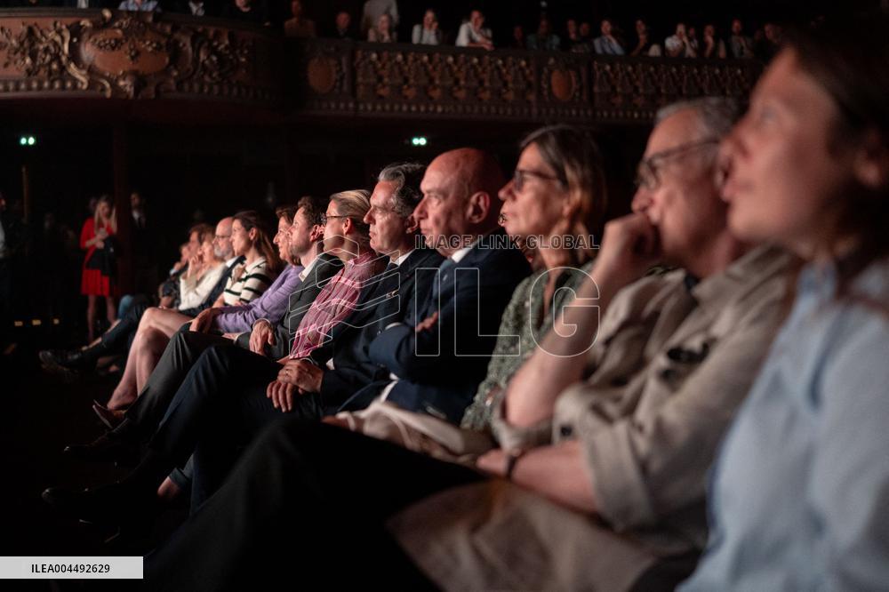 Pierre-Yves Bournazel launch of his mayoral election campaign for the city of Paris AJ
