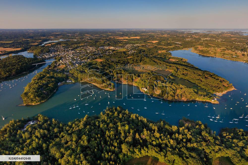 Illustration - Aerial View of France