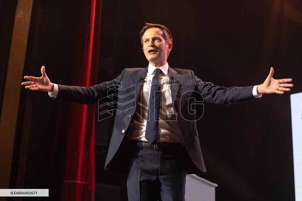 Pierre-Yves Bournazel launch of his mayoral election campaign for the city of Paris AJ