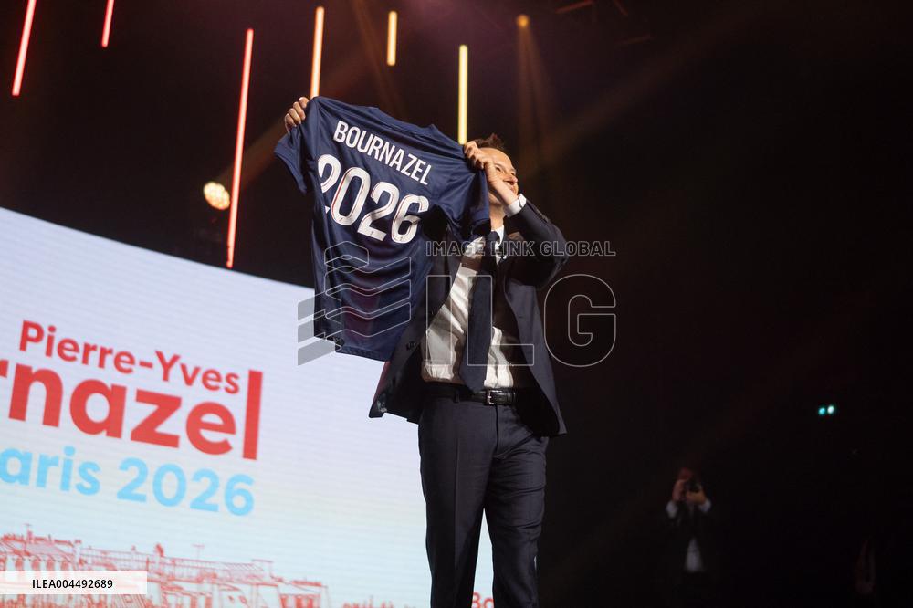 Pierre-Yves Bournazel launch of his mayoral election campaign for the city of Paris AJ