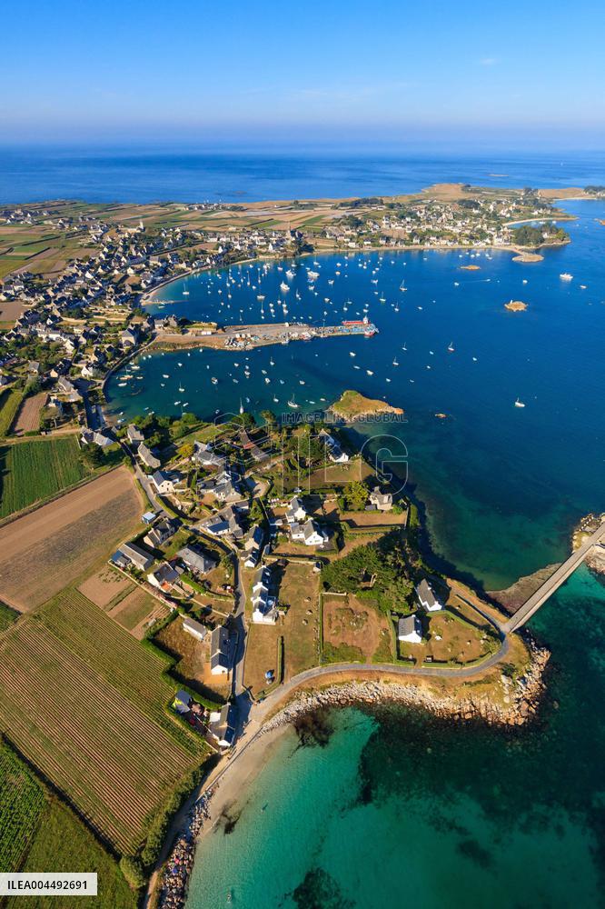 Illustration - Aerial View of France
