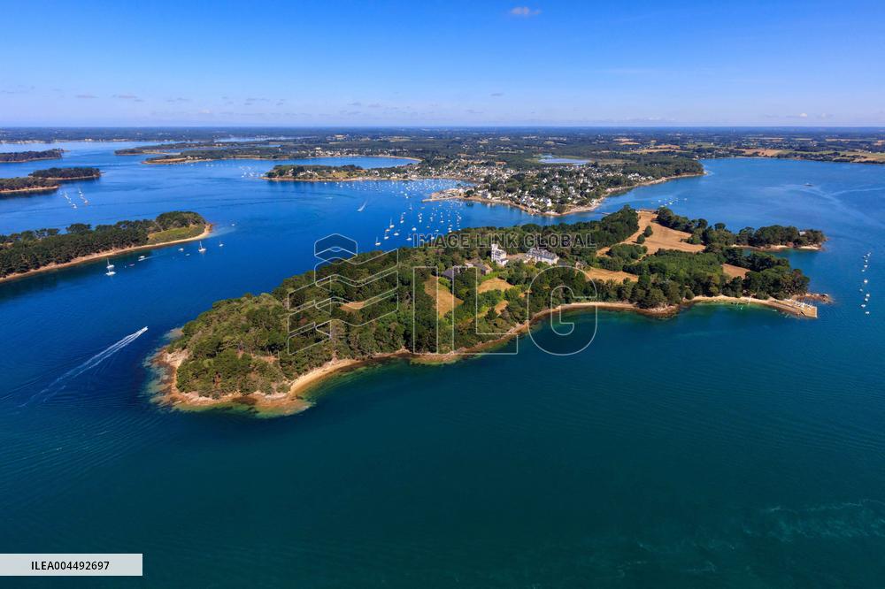 Illustration - Aerial View of France