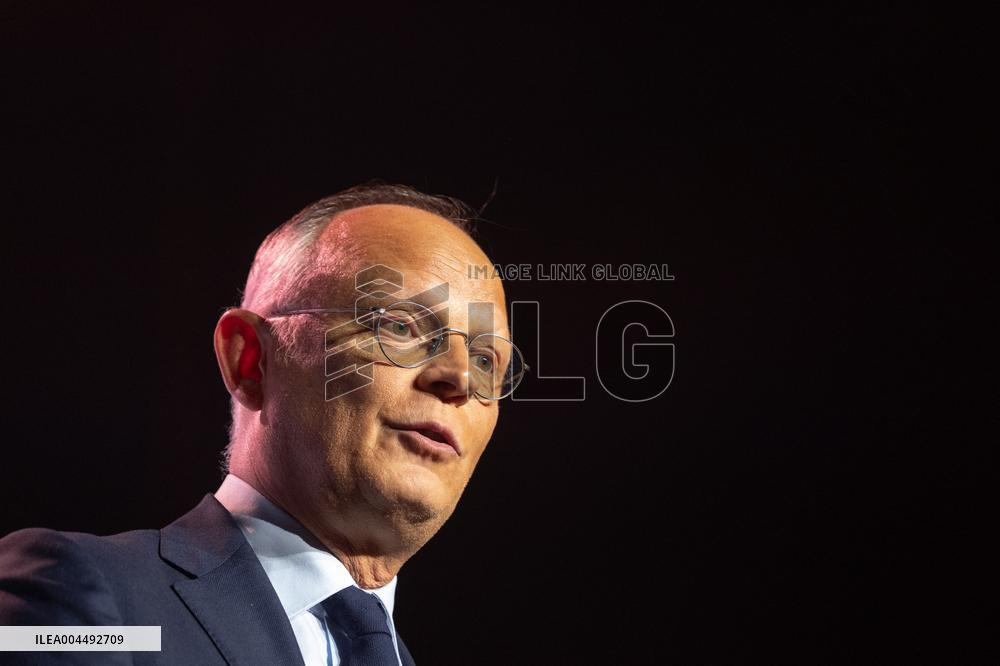 Pierre-Yves Bournazel launch of his mayoral election campaign for the city of Paris AJ