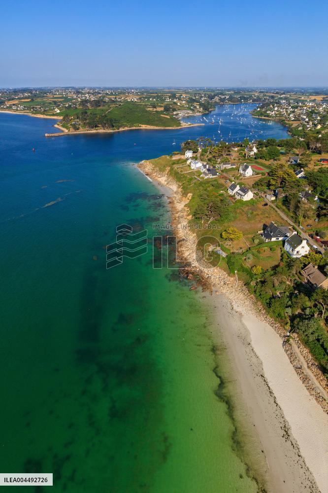 Illustration - Aerial View of France