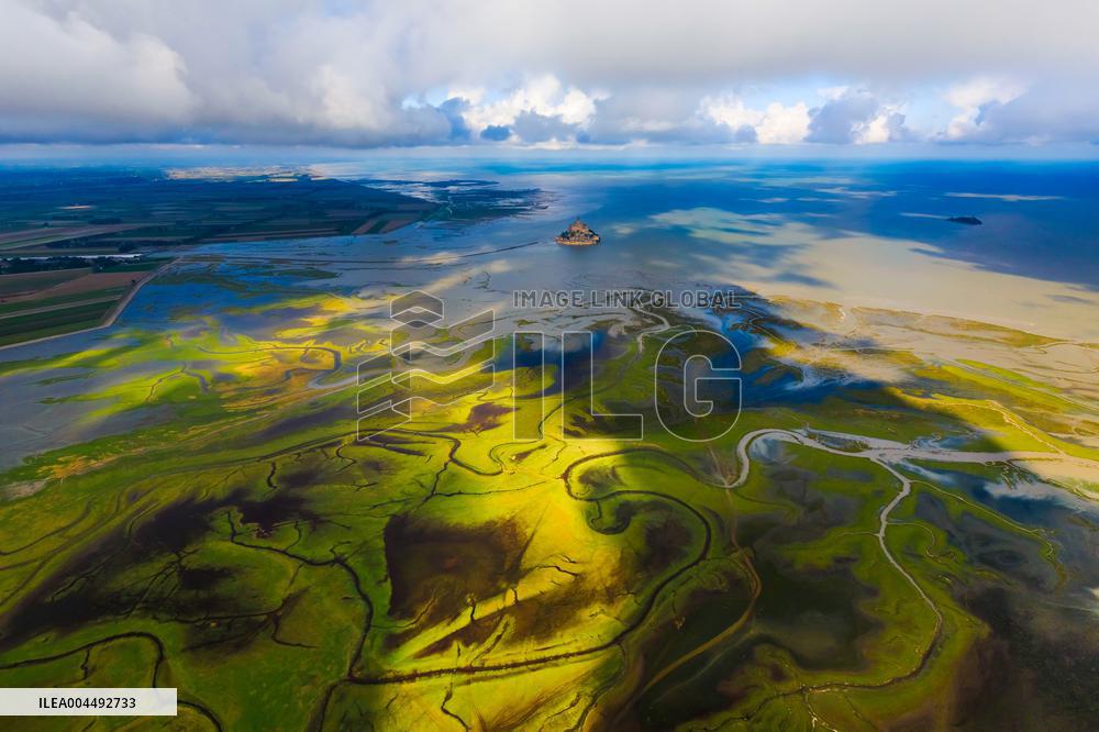 Illustration - Aerial View of France