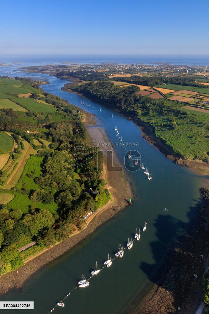 Illustration - Aerial View of France