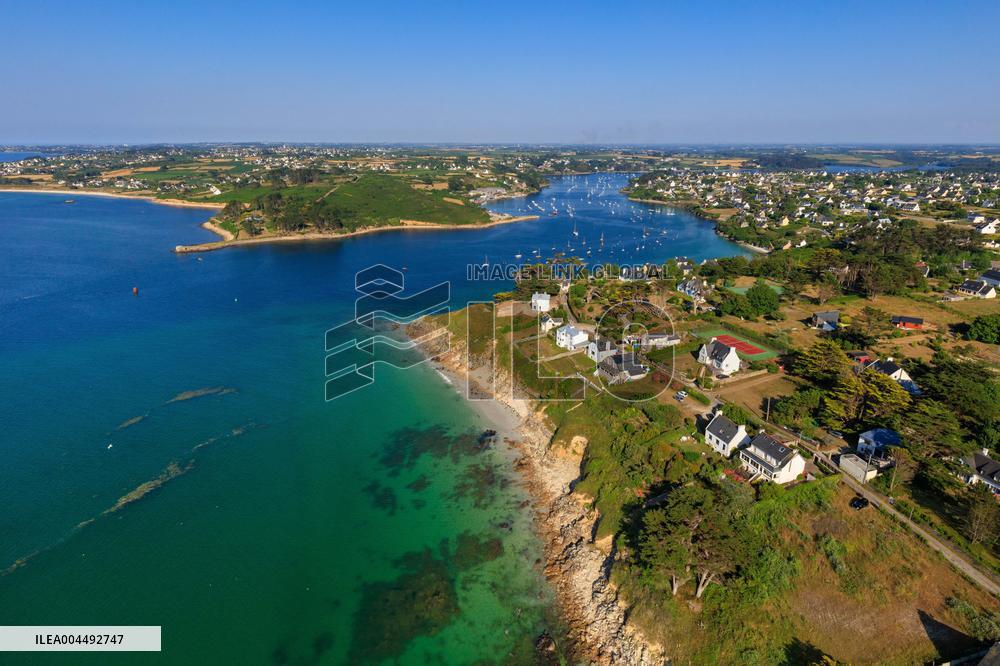 Illustration - Aerial View of France