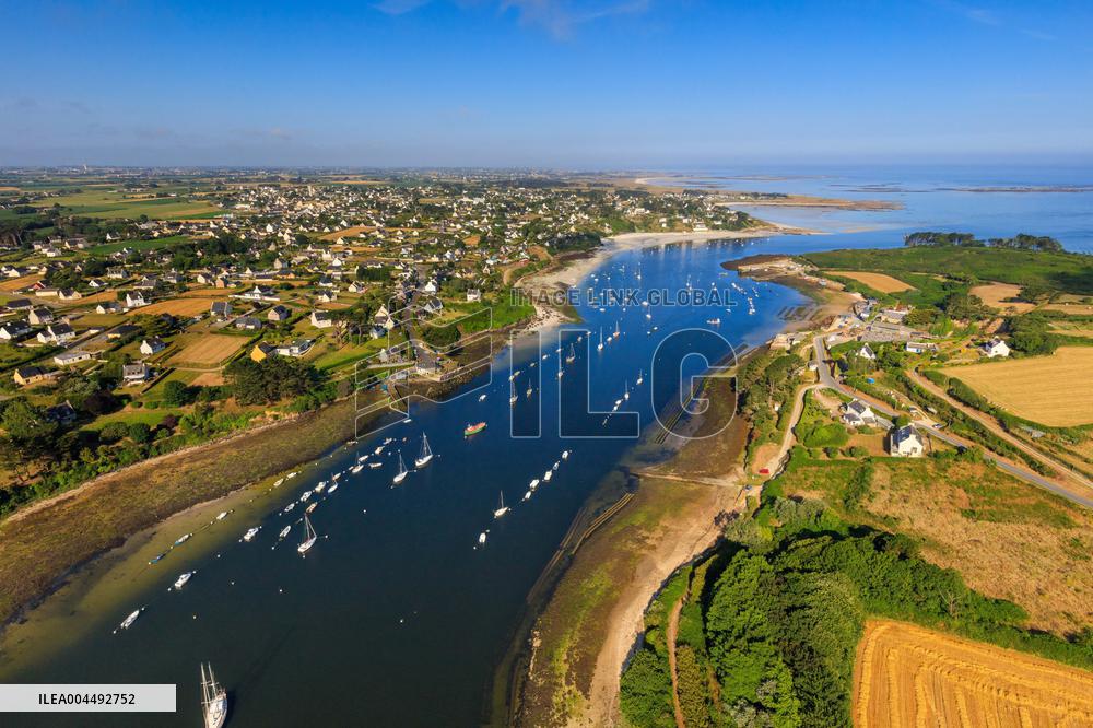 Illustration - Aerial View of France